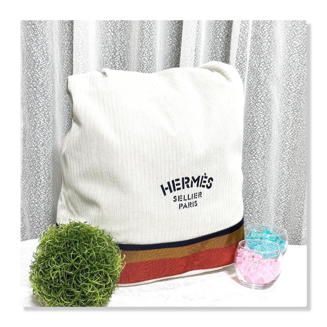 【極美品・希少】Hermès エルメス　キャンバス　キャバリエ　ショルダーバッグ
