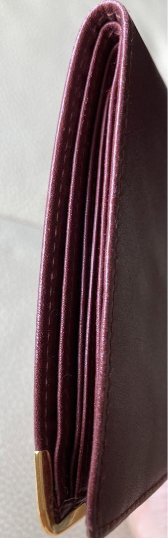 Cartier カルティエ パスポートカバー 財布 カードケース ボルドー