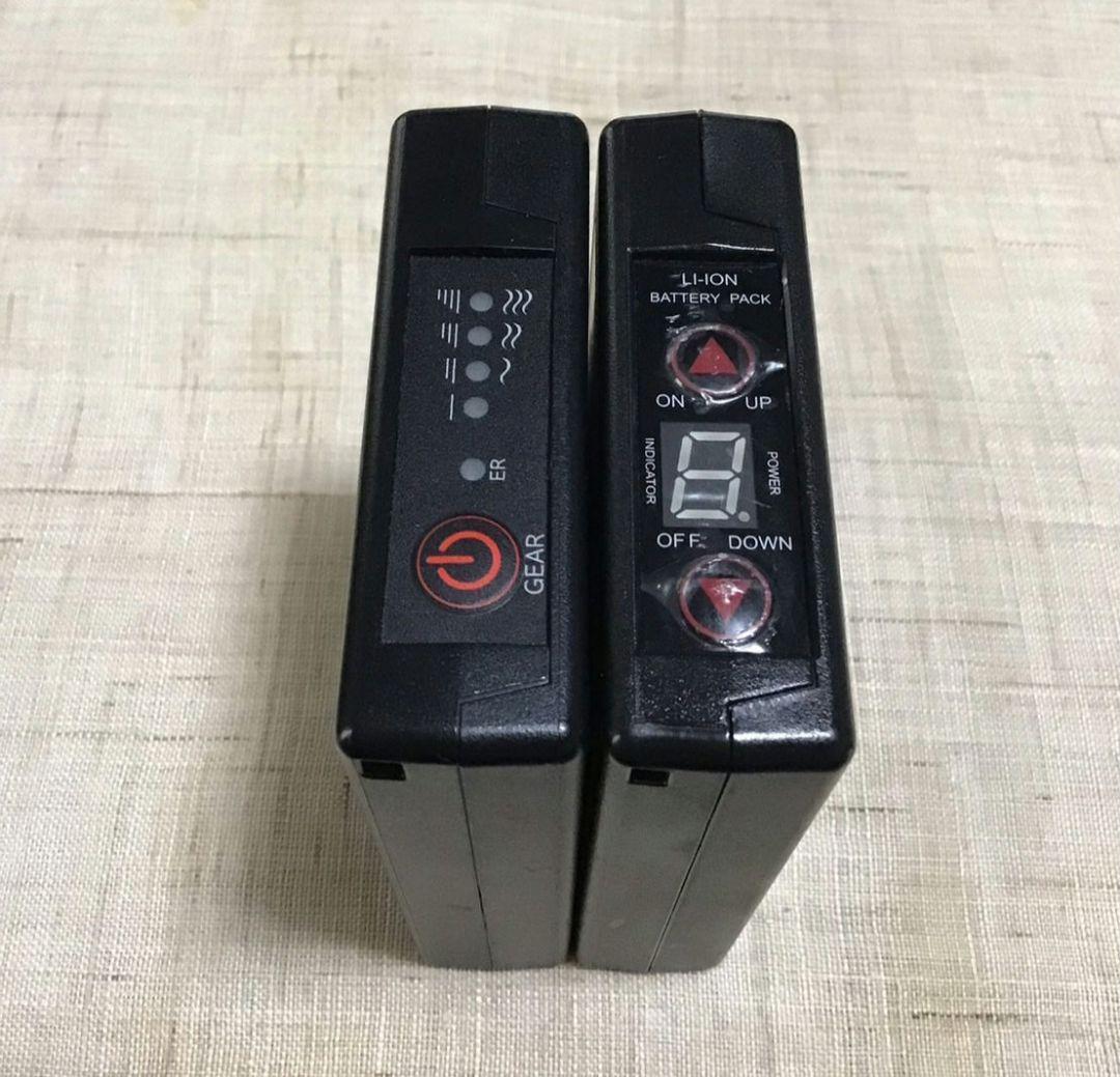 ミドリ安全 クールファンセット バッテリー2個 充電器付き