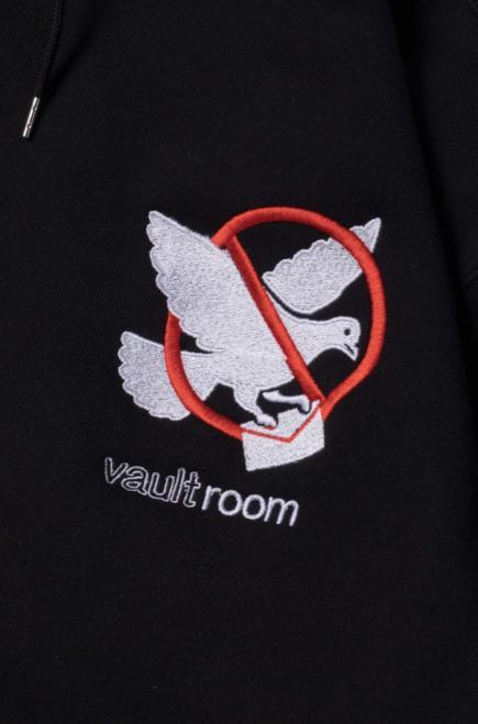 トップス vaultroom PEACEFUL HOODIE / BLK XL