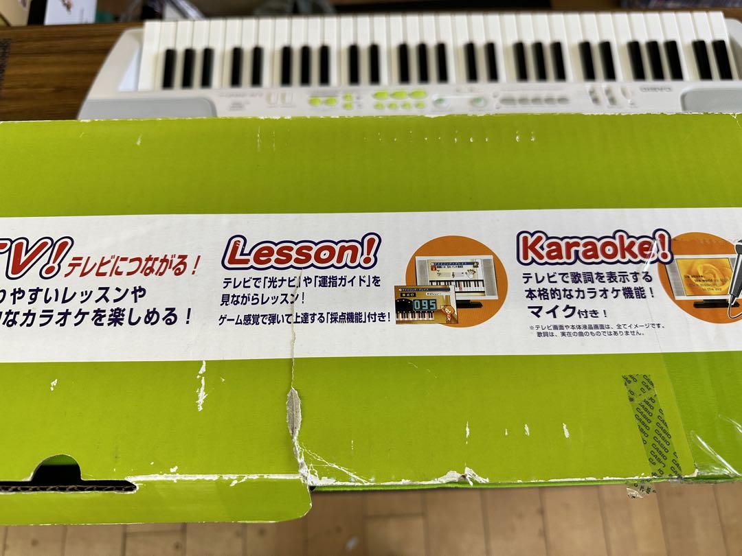 CASIO カシオ　電子ピアノ　電子キーボード　LK-202TV