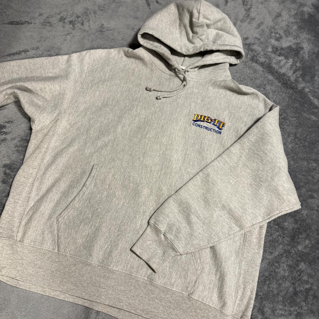 CHAMPION　リバースウィーブ　両面刺繍　フードパーカー　2XL