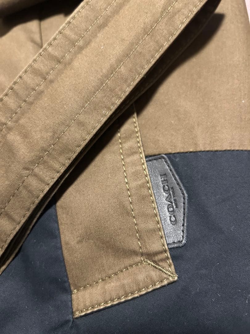 COACH カーキ M インナージャケット付き トレンチコート COACH カーキ M インナージャケット付き トレンチコート