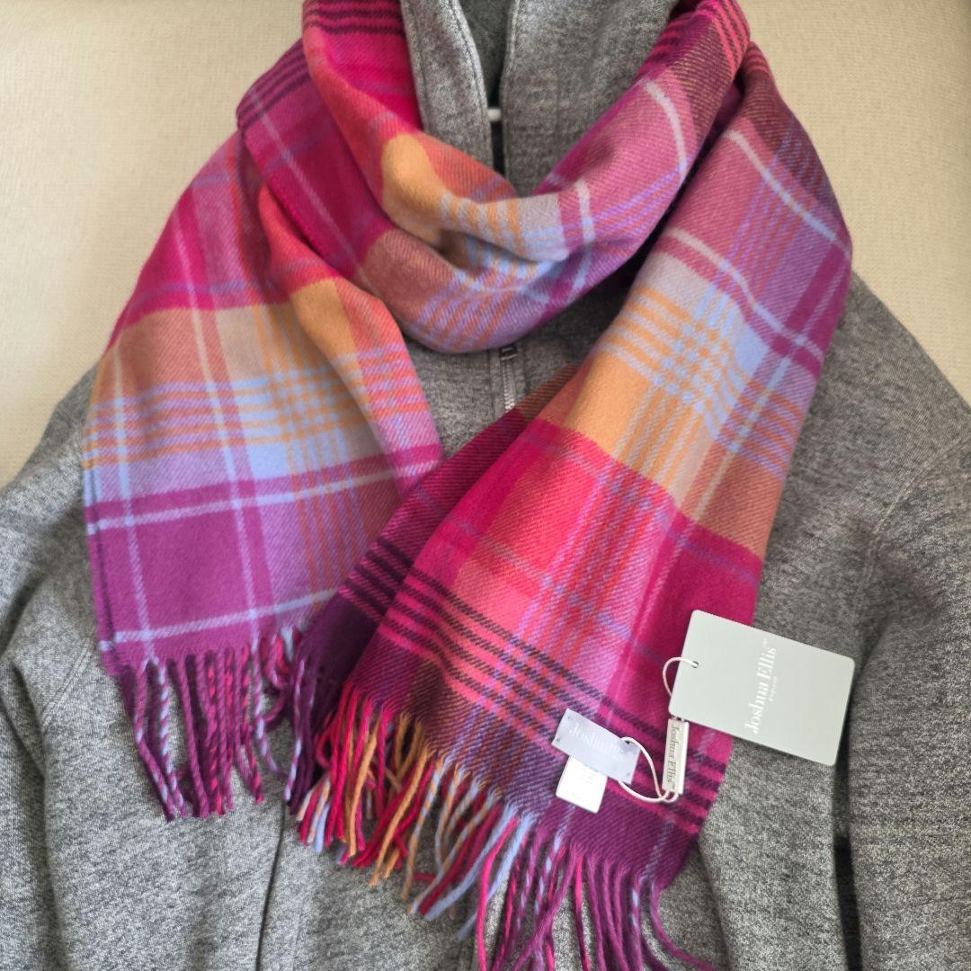 ジョシュアエリス カシミア ストール Joshua Ellis