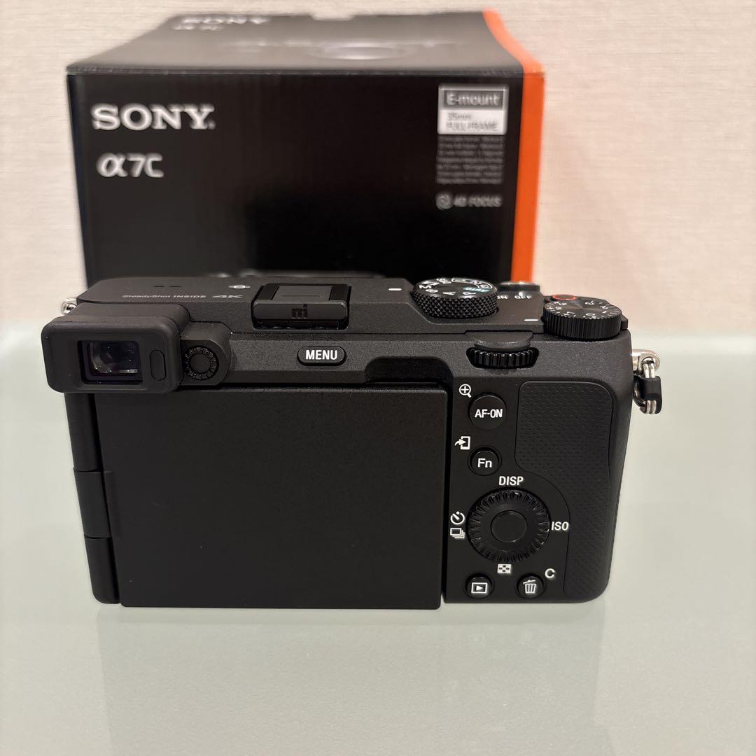 【シャッター回数2363回】SONY α7C ILCE-7C ボディ ブラック