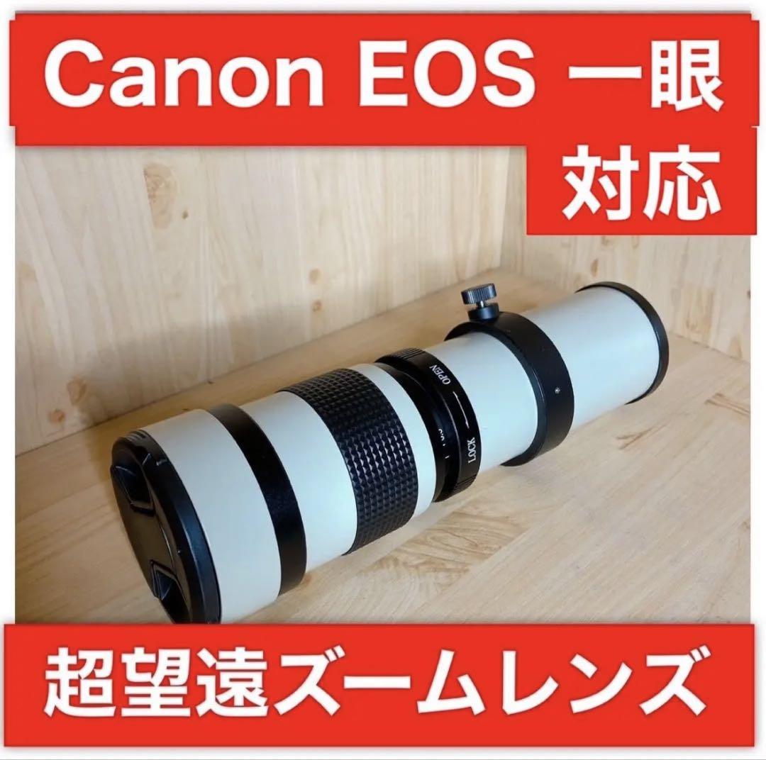 Canon一眼レフ用ズームレンズ！初心者サポート付き！袋付き