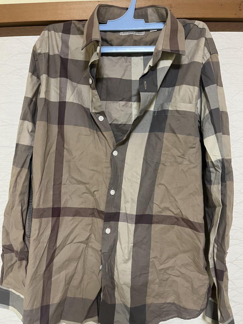 BURBERRY チェック柄 長袖シャツ S