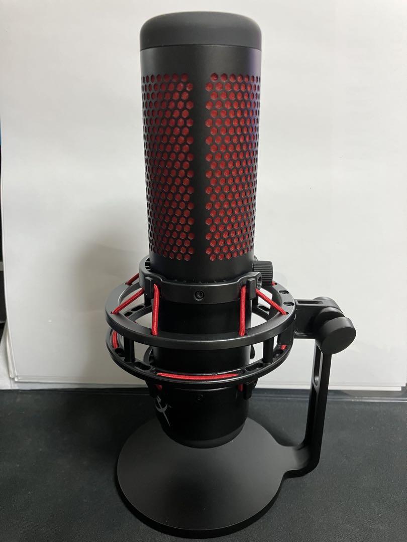 HyperX QuadCast コンデンサーマイク+ ポップフィルター
