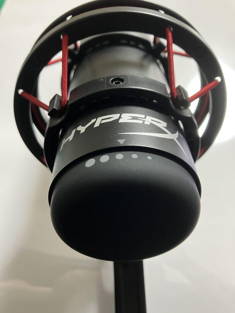 HyperX QuadCast コンデンサーマイク+ ポップフィルター