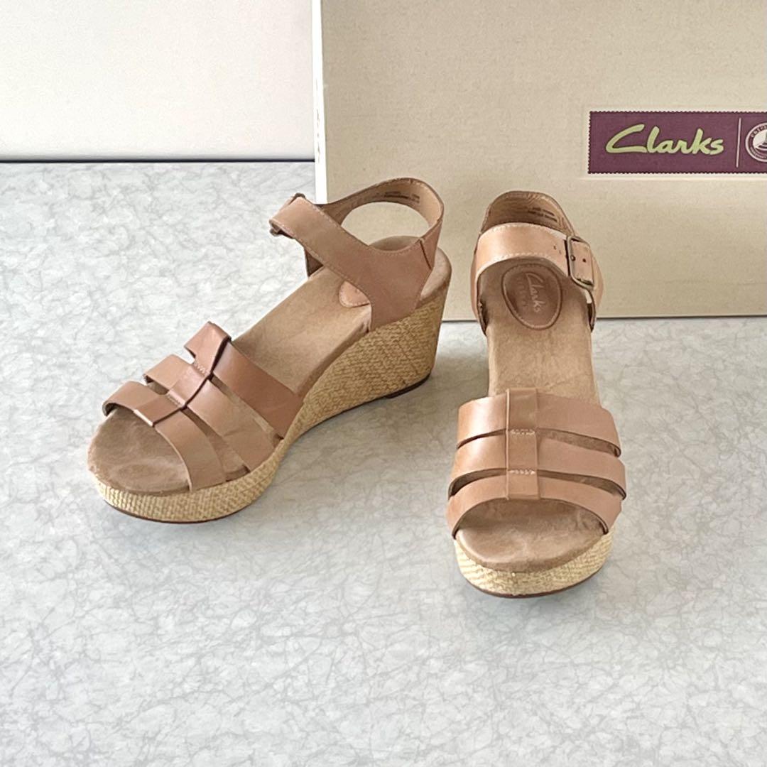 〈美品〉Clarksクラークス Caslynn Harpキャスリンハープサンダル