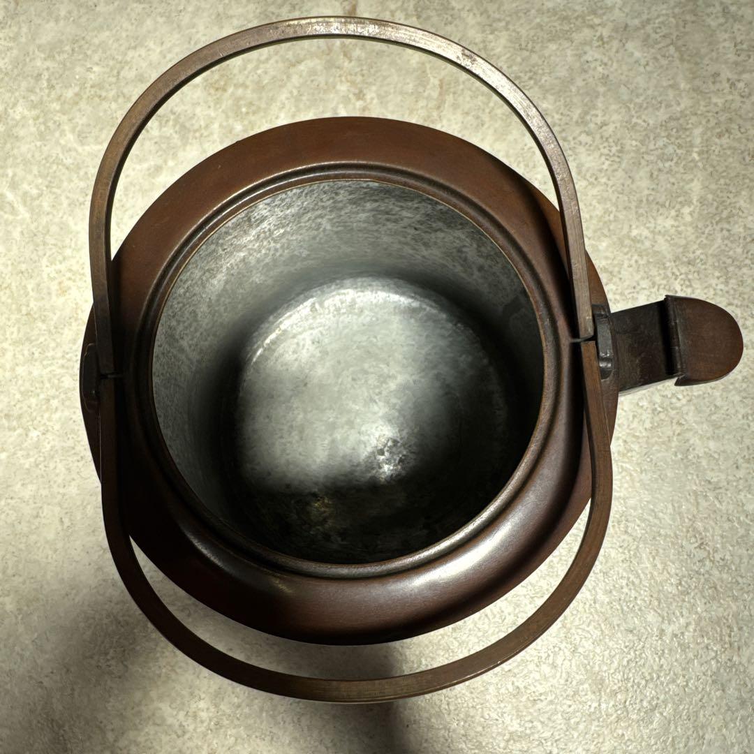 茶道具 水注 割手腰黒