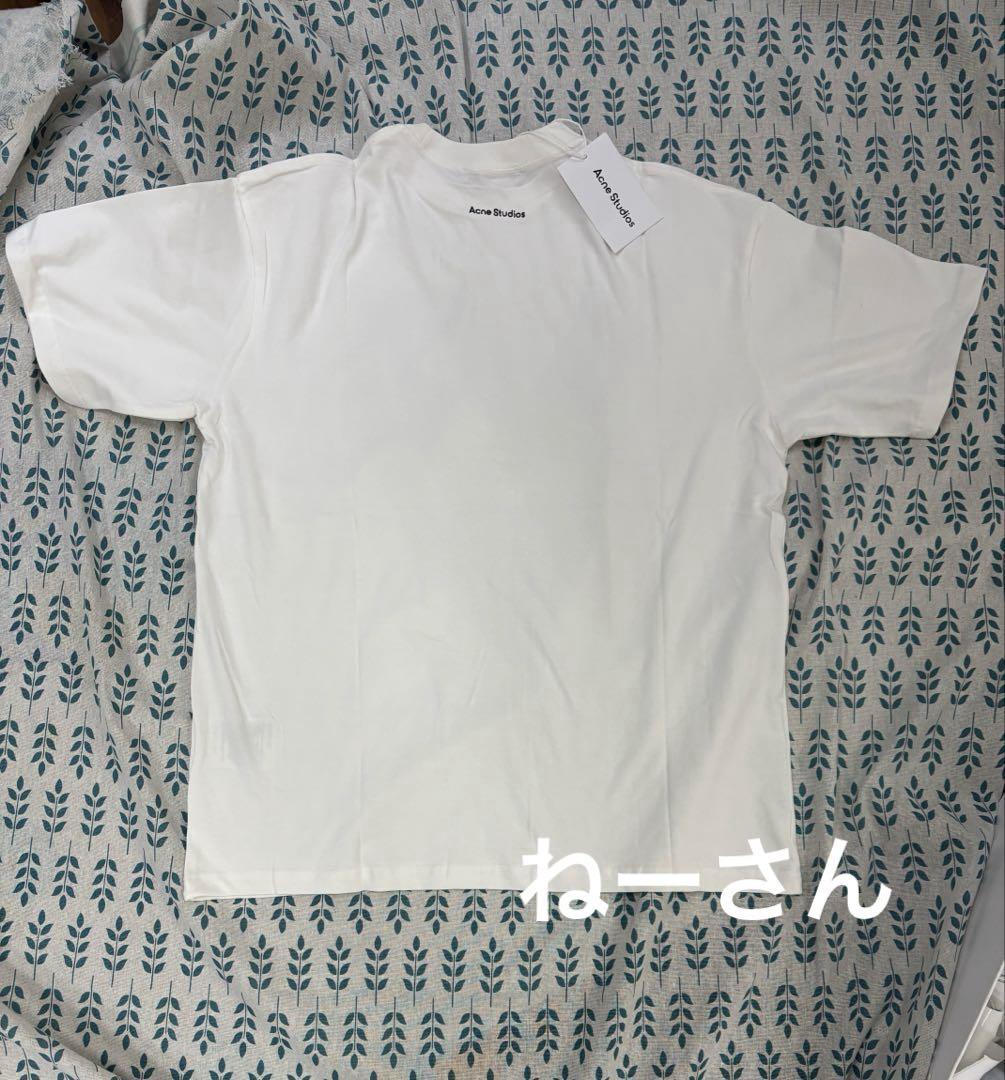 【ACNE STUDIOS】メタリックプリントTシャツ Acne Studios - プリントTシャツ - オプティックホワイト