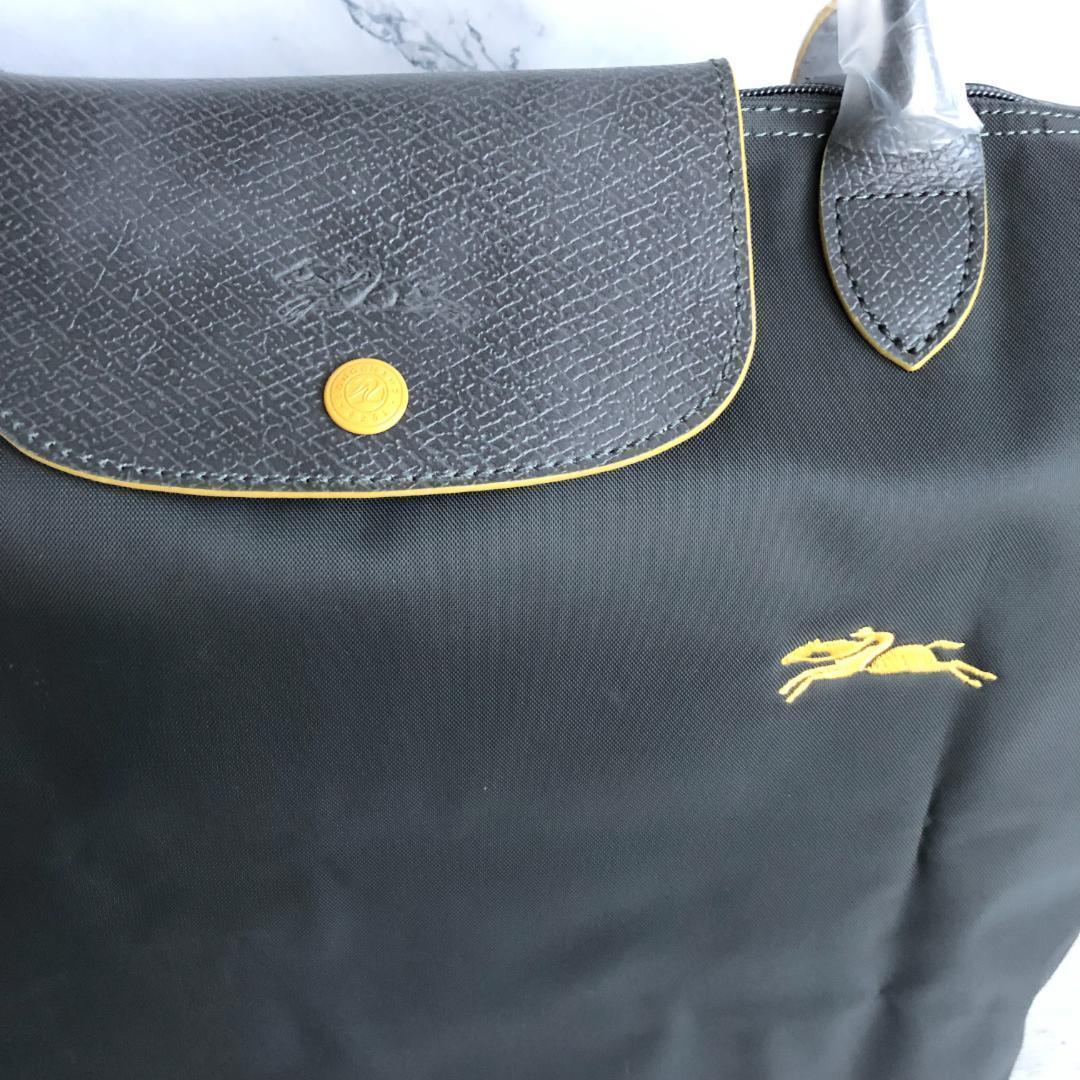 ロンシャンLONGCHAMPプリアージュトートバッグL 折りたたみ肩掛けガンメタ