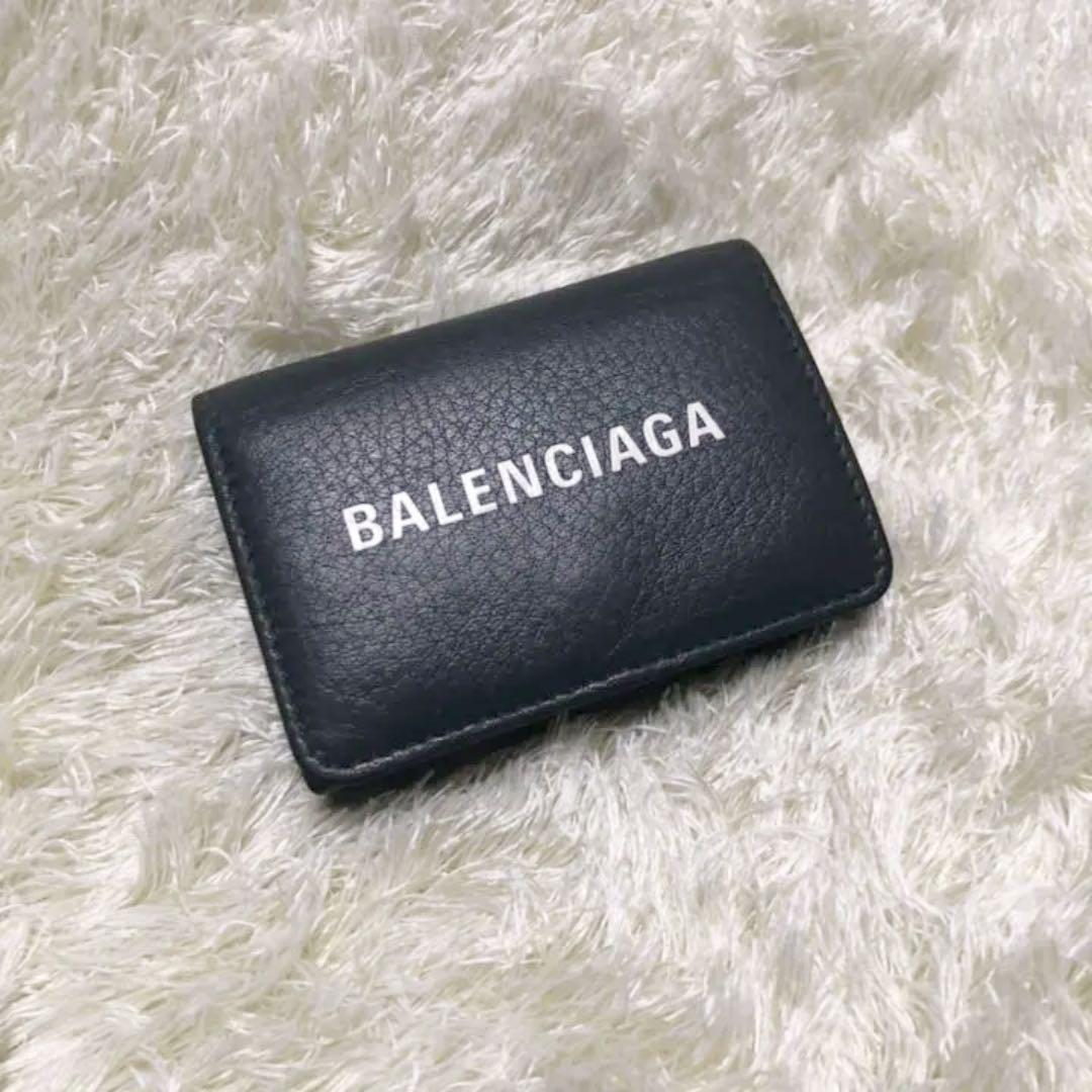 得価大特価 極美品 三つ折り財布 BALENCIAGA ミニウォレット IhxTd-m83792837818 バレンシアガ 財布 在庫格安