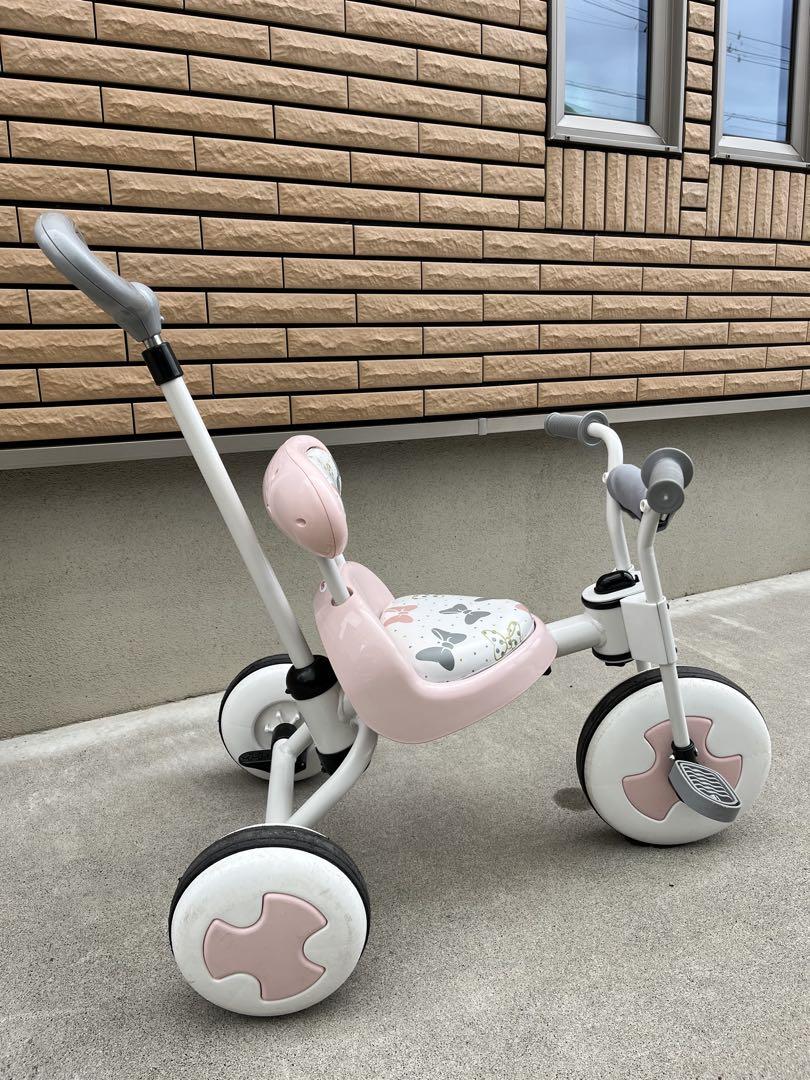 ディズニー トライクピュア 三輪車 ミニー - メルカリ