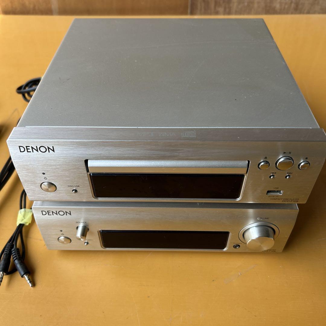 DENON DRA-F109 DCD-F109 ステレオレシーバー セットΩ