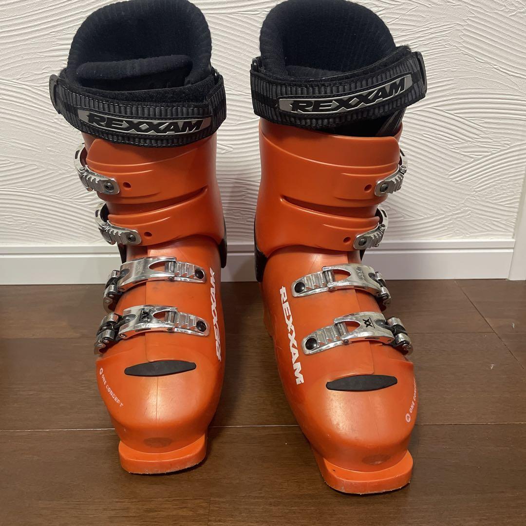 のり助　スキーブーツ rexxam  26.0〜26.5㎝　①