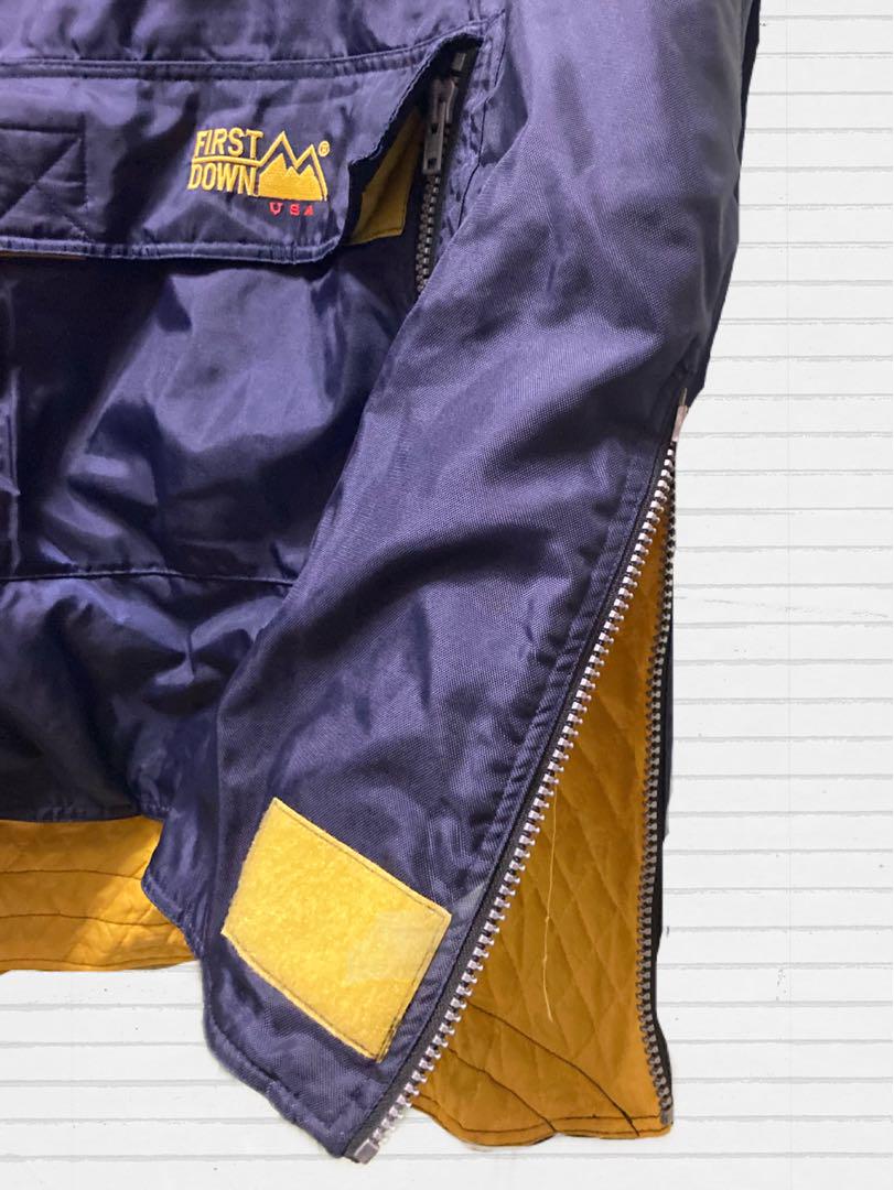 First down 美品　アノラック　ネイビー　Mサイズ