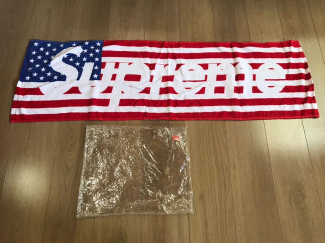 2012ss supreme シュプリーム 星条旗 タオル デッドストック 2012ss supreme シュプリーム 星条旗 タオル デッドストック