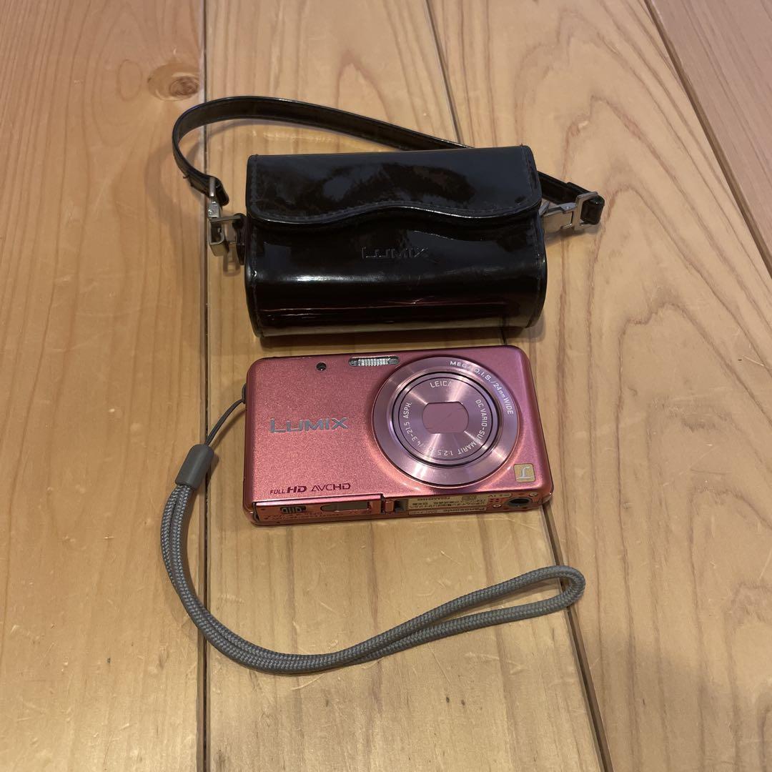 LUMIX ピンク コンパクトデジタルカメラ