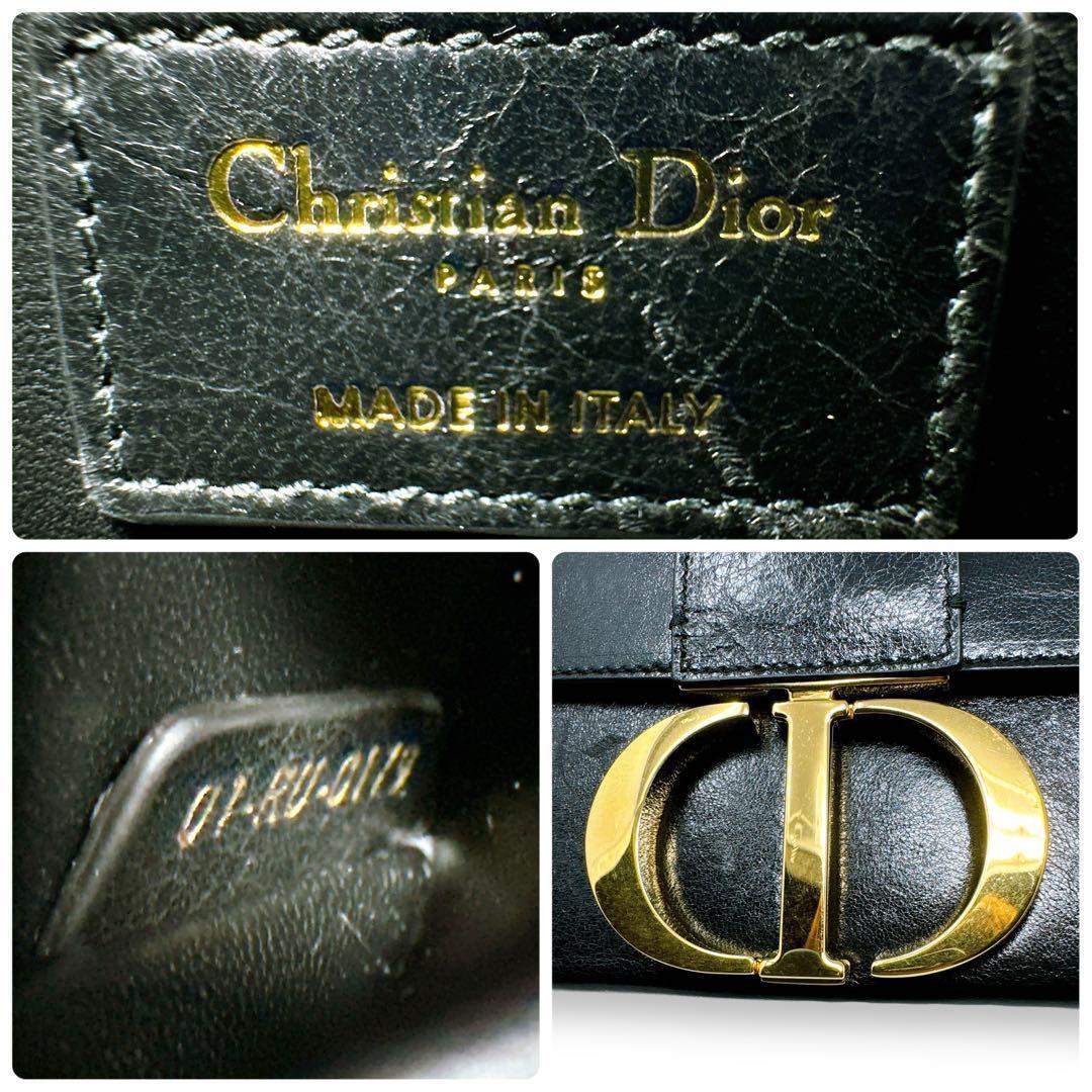 ディオール ショルダーバッグ ブラック レザー 30モンテーニュ ボックスバッグ ディオール ショルダーバッグ ブラック レザー 30モンテーニュ ボックスバッグ