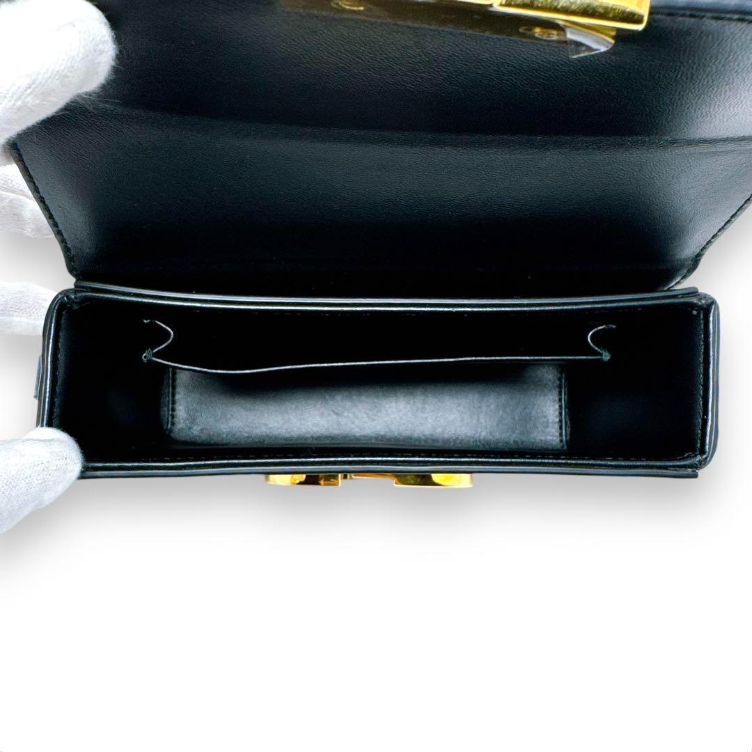 ディオール ショルダーバッグ ブラック レザー 30モンテーニュ ボックスバッグ ディオール ショルダーバッグ ブラック レザー 30モンテーニュ ボックスバッグ