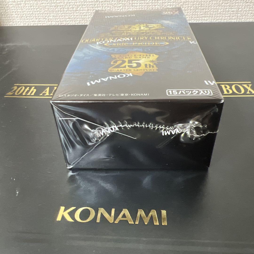 ☆遊戯王【25th side:PRIDE×4BOX】新品！未開封！シュリンク付！