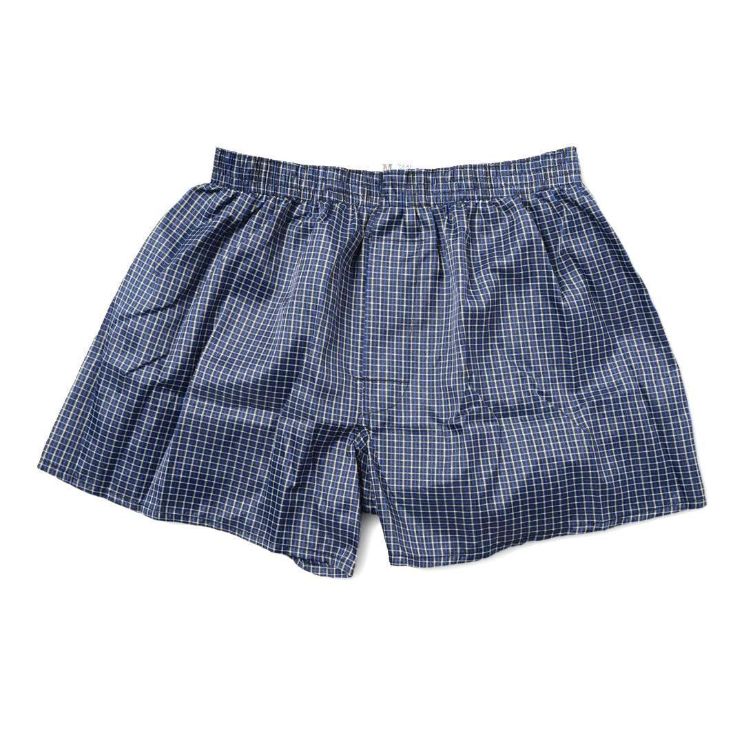 メンズシンプルトランクス6枚セット 定番チェック柄 Lサイズ