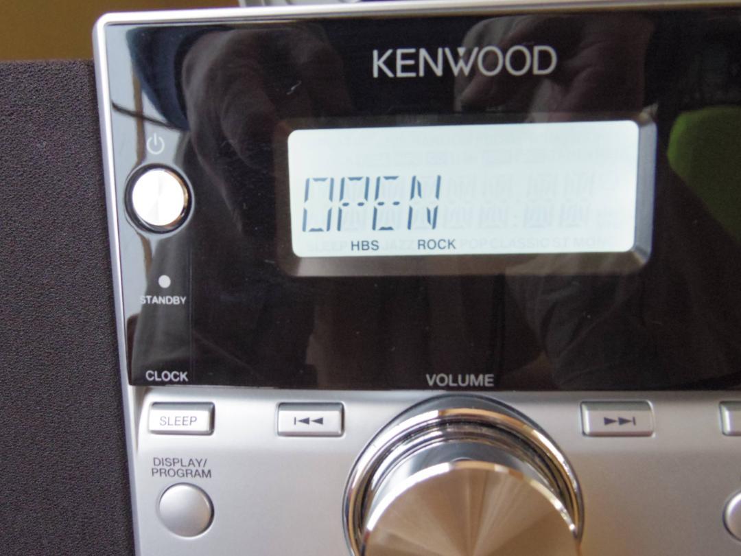 【美品動作品】KENWOOD  コンポーネント純正リモコン付きM-313