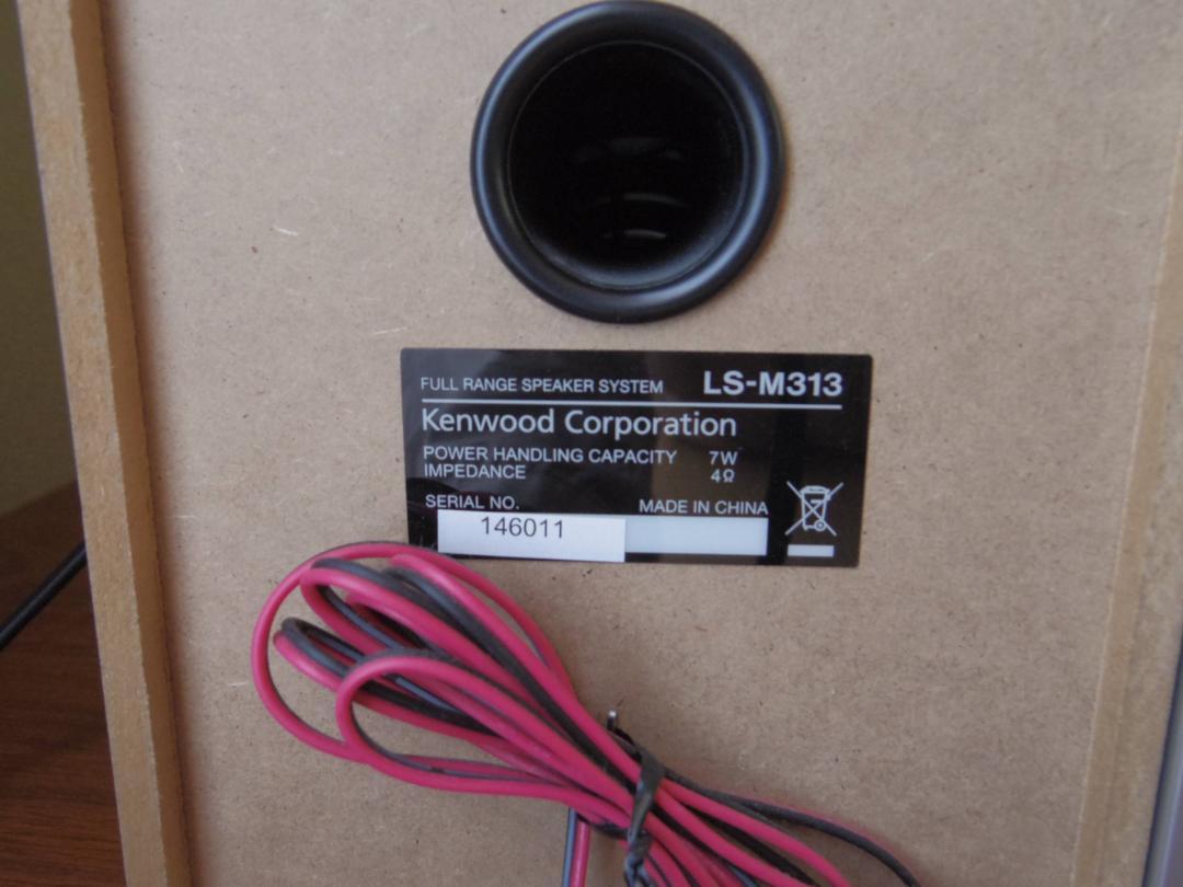 【美品動作品】KENWOOD  コンポーネント純正リモコン付きM-313
