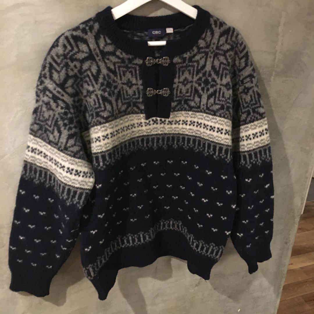 US古着 CBC ウールニット