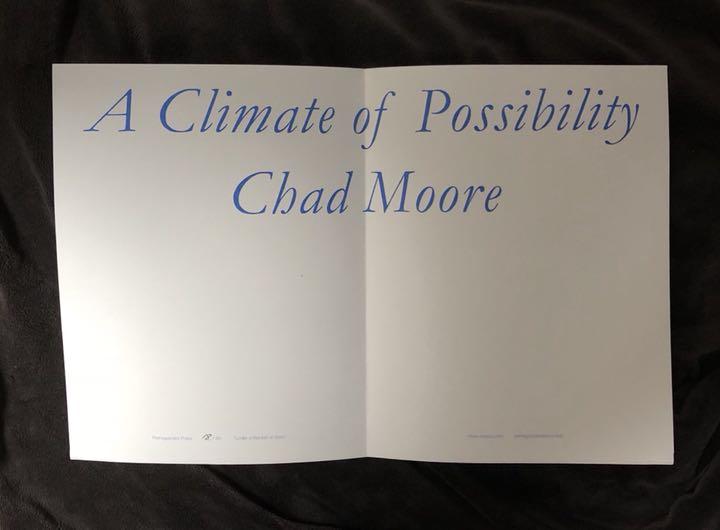 チャド・ムーア／Chad Moore 希少 ポスター