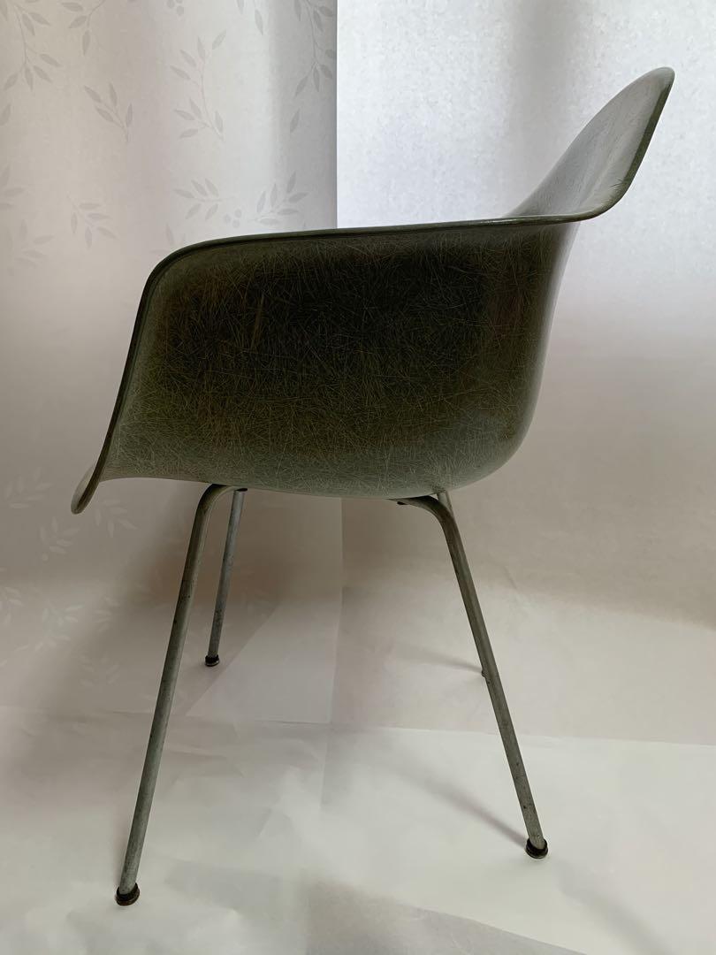 Eames アームシェル　1stモデル Xベース シーフォームグリーン
