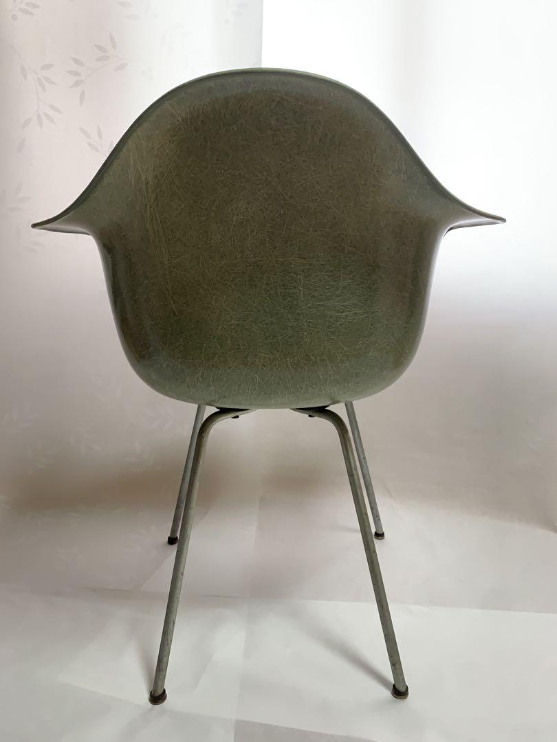 Eames アームシェル　1stモデル Xベース シーフォームグリーン