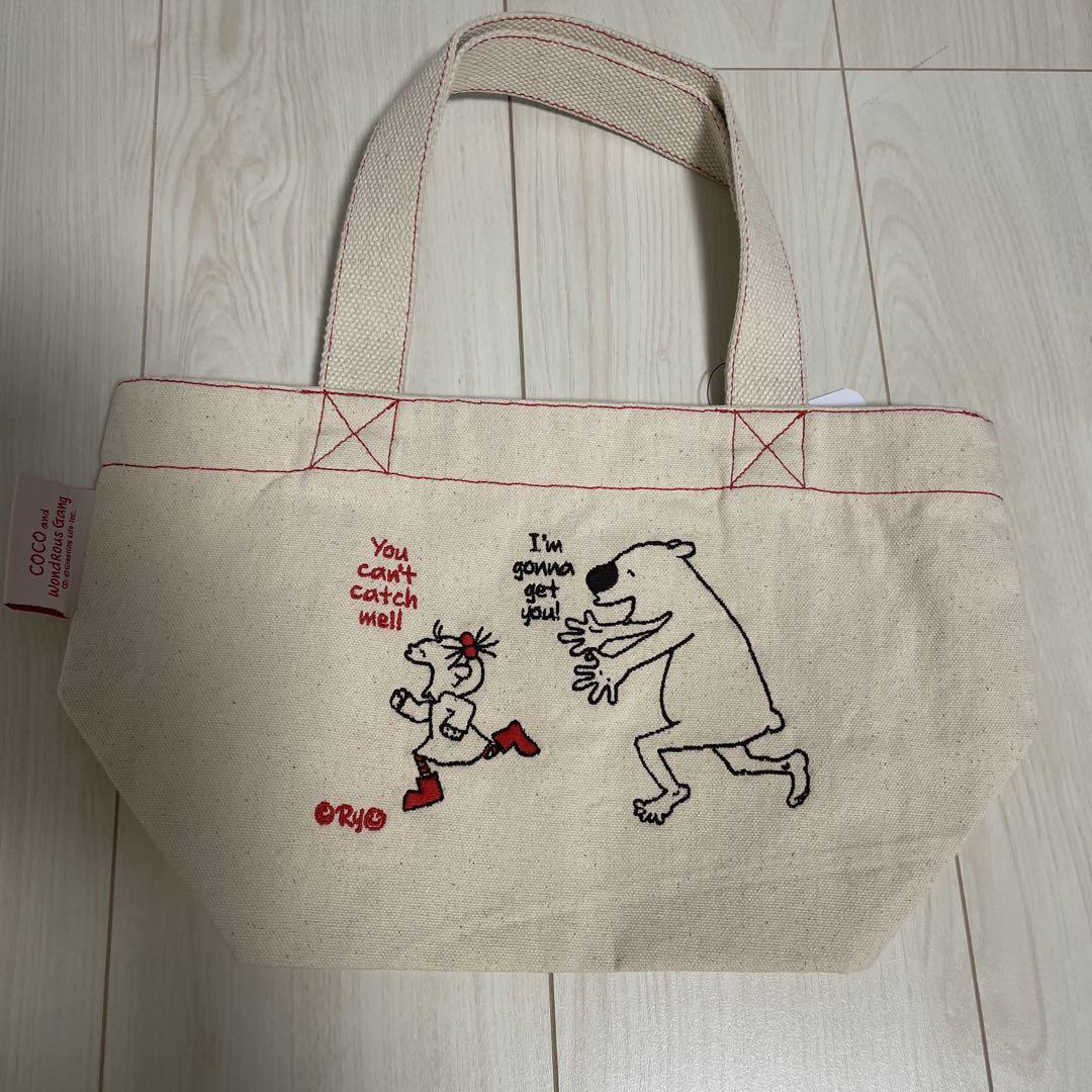 ココちゃん　cocoちゃん　トートバッグ　ぬいぐるみバッジ　キーホルダー　バッジ