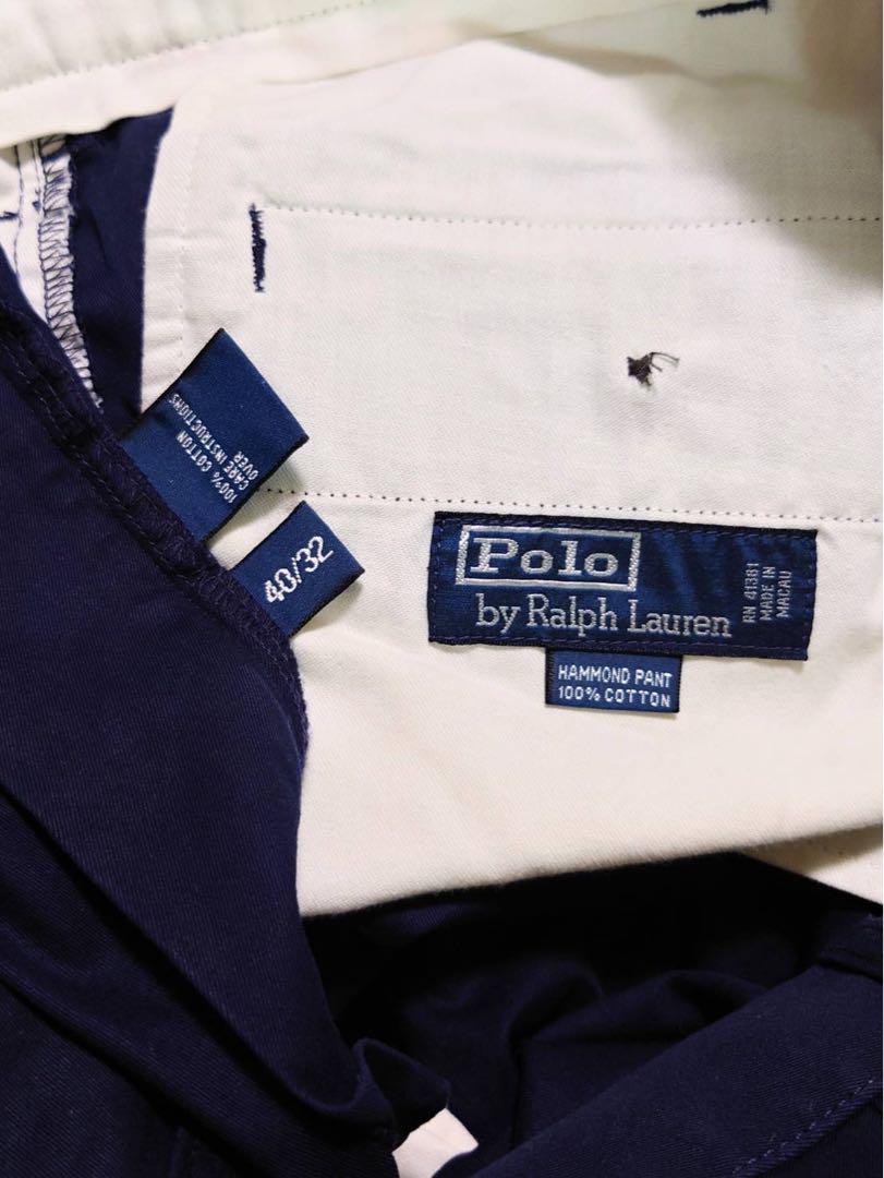 ⭐︎新品未使用Polo Ralph Lauren Navy チノパンツ 4L
