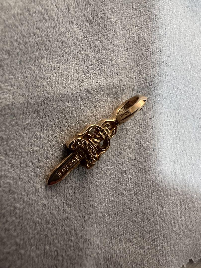 CHROME HEARTS クロムハーツ ダガースタックチャーム ゴールド22K