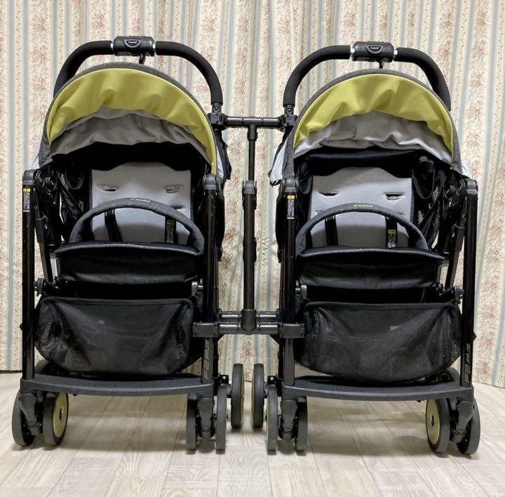 希少モデル☆新品ホイール交換済☆コンビ F2プラス AJ☆2台