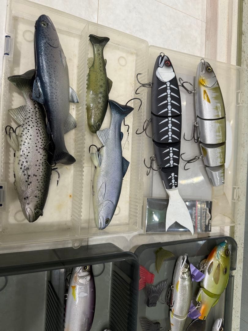 ビッグベイトルアー13個セットやや傷や汚れあり