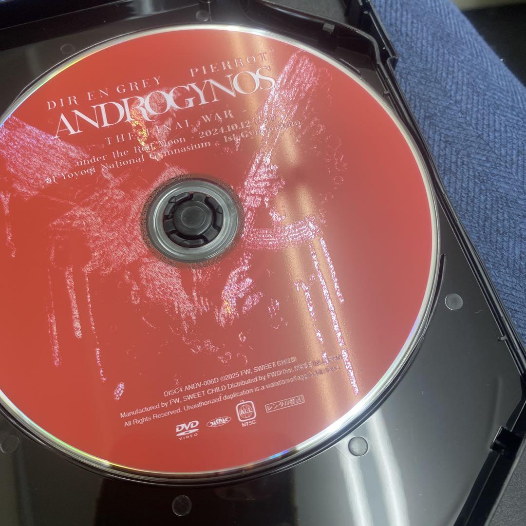 ANDROGYNOS - THE FINAL WAR - DVD 【豪華盤】