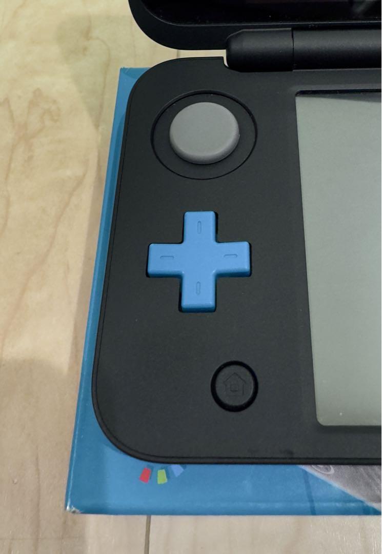 New ニンテンドー 2DS LL ブラック×ターコイズ ACアダプター 画像4