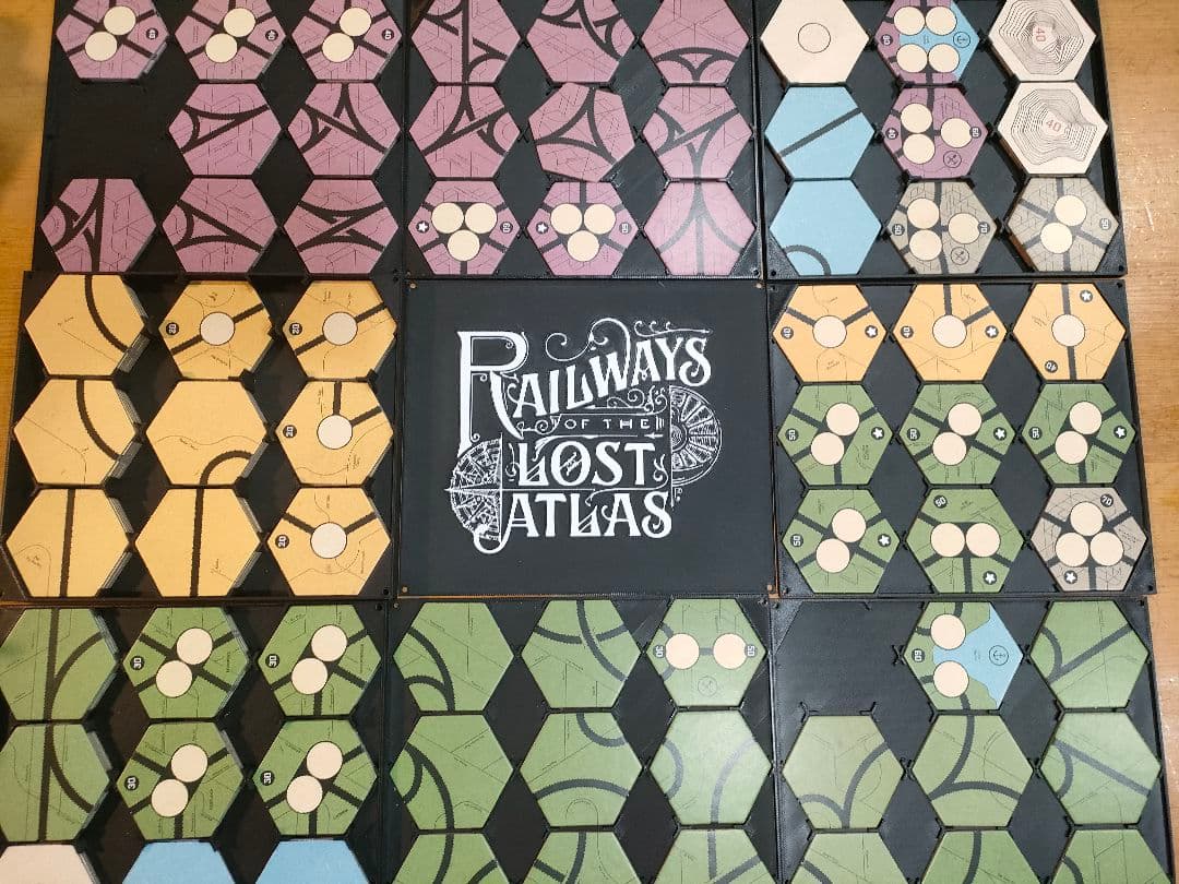 Railways of the Lost Atlas インサート　ロストアトラス