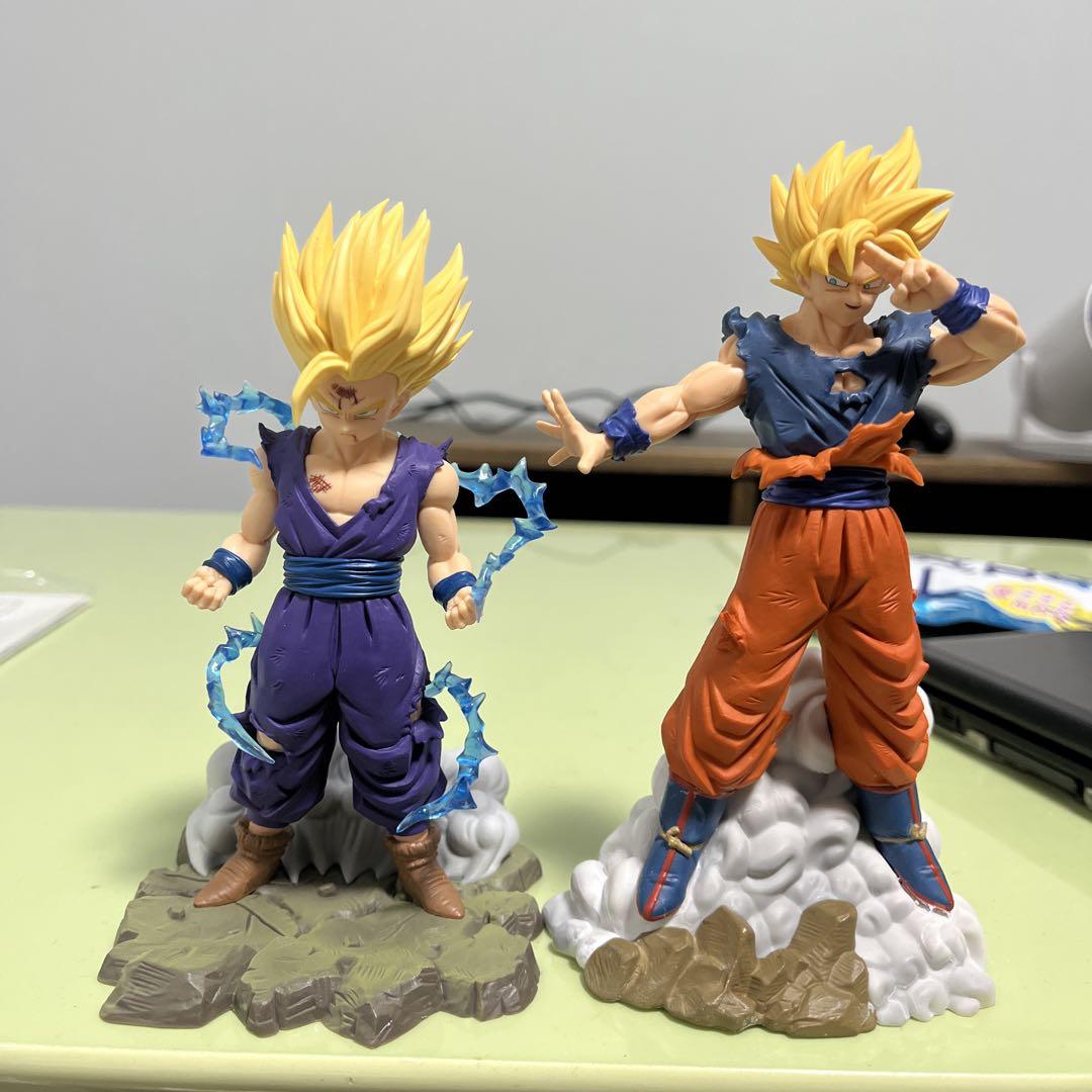 ドラゴンボールZ 孫悟空 孫悟飯 フィギュアセット ドラゴンボール 孫悟空 孫悟飯 フィギュアセット - メルカリ