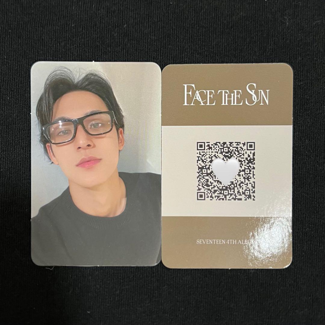 ミンギュ FACE THE SUN 一直娱 ヨントン トレカ ver F