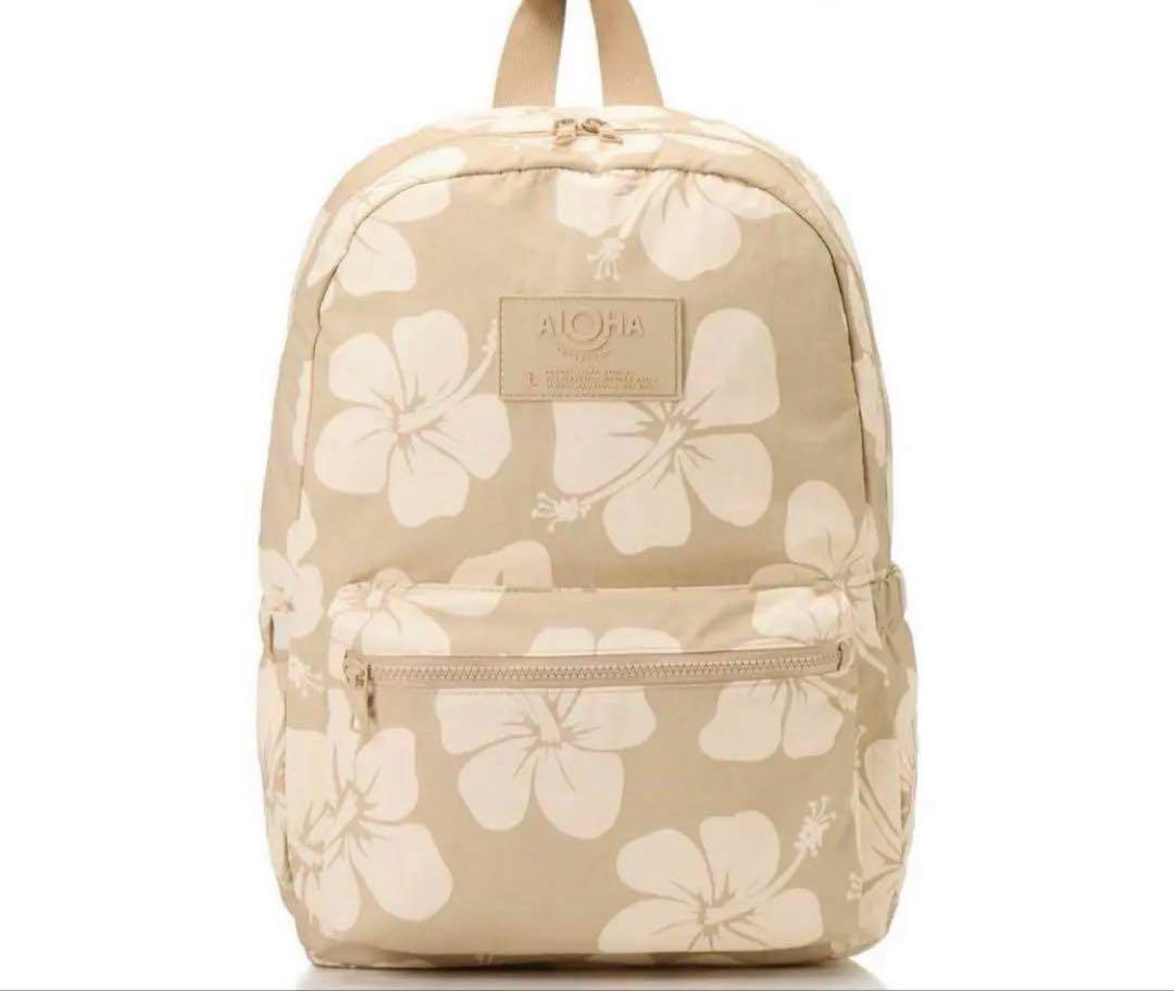 新品未使用 Aloha Collection バックパック ハイビスカス　限定