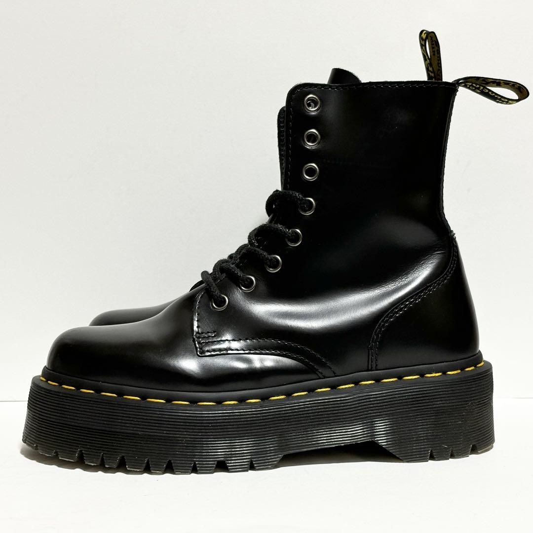 【美品】Dr.Martens 厚底 JADON 8ホールブーツ 24cm