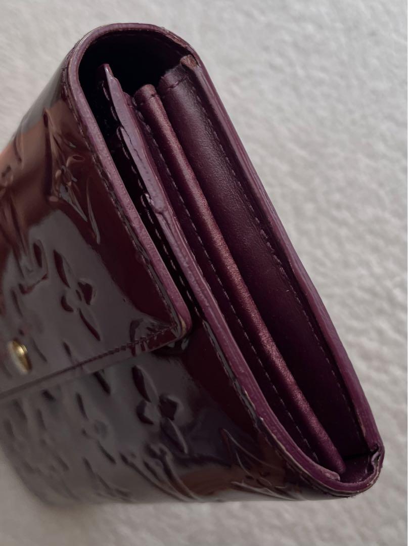 Louis Vuitton ヴェルニ　長財布 パープル ルイヴィトン ヴェルニ 長財布 パープル
