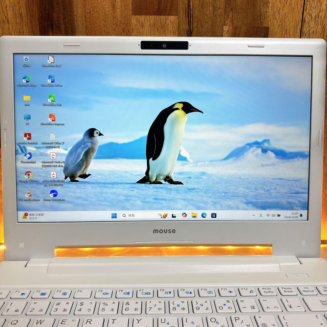 人気‼️MouseComputer☘メモリ16GB☘最高峰i7☘️ノートパソコン
