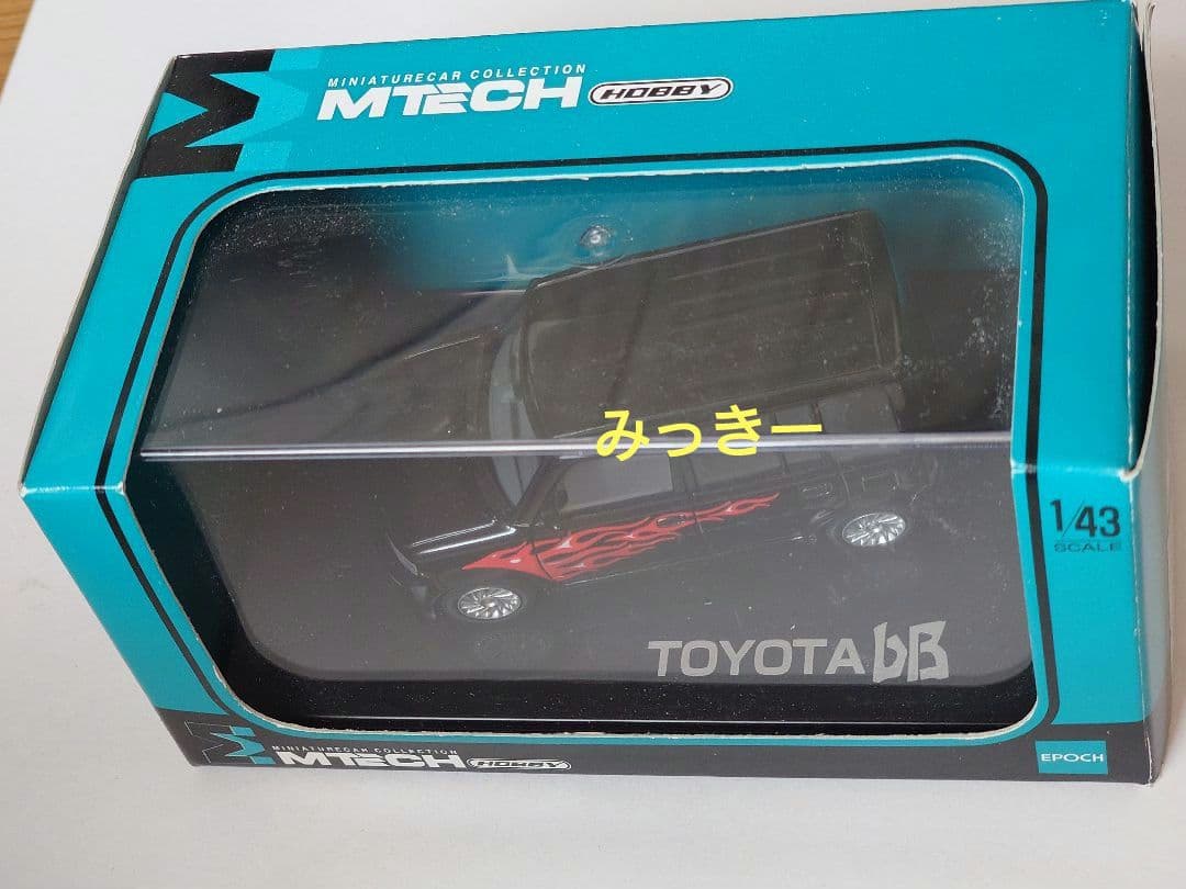 トヨタ bB 1|43 カラー ミニカー TOYOTA MTECHMteck YUZUMIYA_COM
