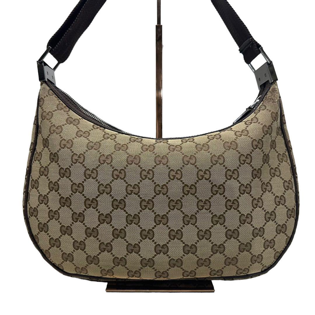 大注目 美品 GUCCI 1274 GG ショルダーバッグ クロスボディ ショルダー